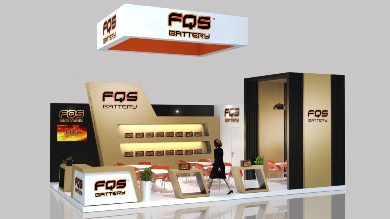 Diseño de Stand de FQS Battery