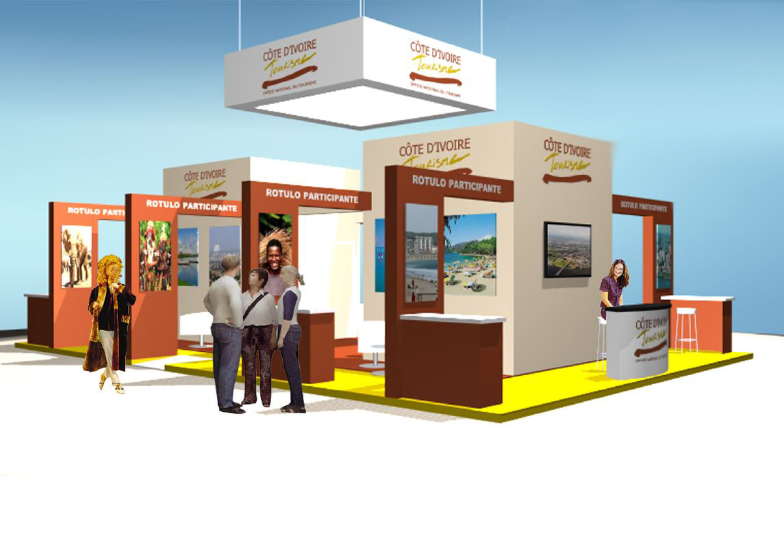 Stand Design for COTE D’IVOIRE at FITUR