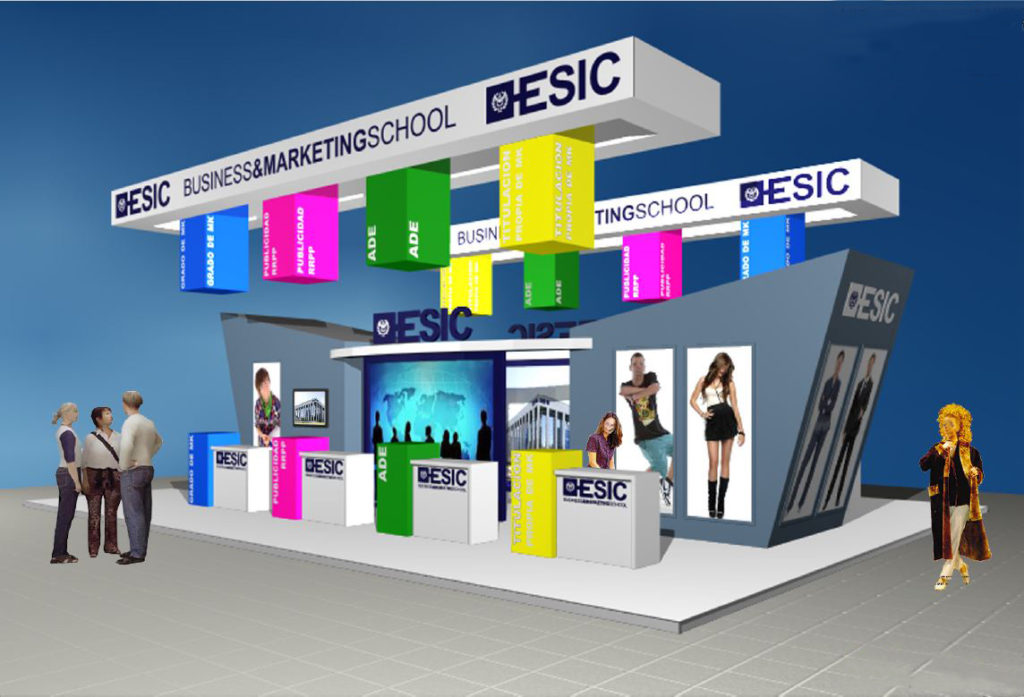 Stand Design for ESIC at Aula