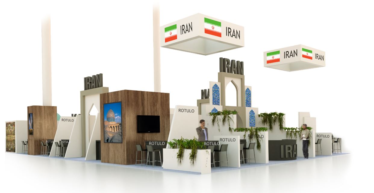 Diseño de Stand de Irán en FITUR