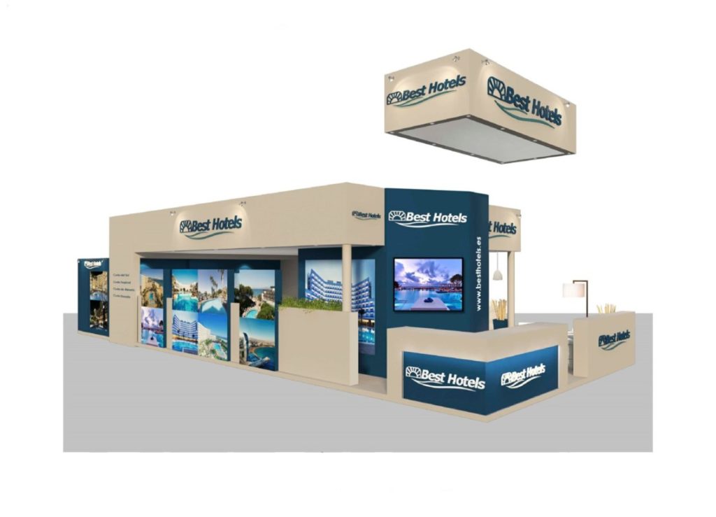 Stand Design for BEST HOTELS at FITUR