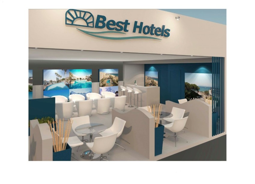 Stand Design for BEST HOTELS at FITUR